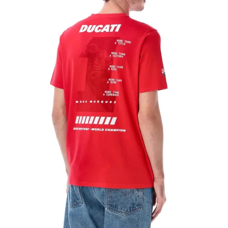 Ducati Marc Marquez MM93 World Champ póló piros
