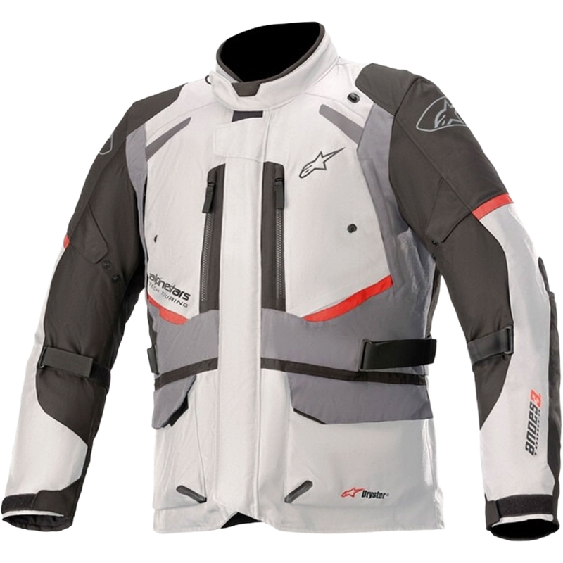 Alpinestars Andes Drystar motoros kabát szürke-fekete-piros