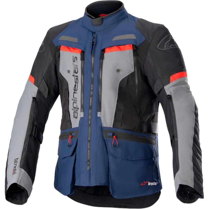 Alpinestars Bogota PRO Drystar 2025 motoros kabát kék-fekete-piros