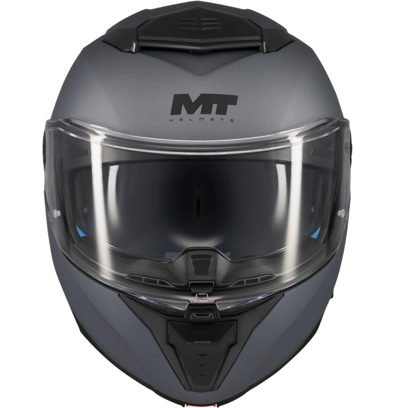 MT Atom 2 SV Pure A2 felnyitható motoros bukósisak matt szürke