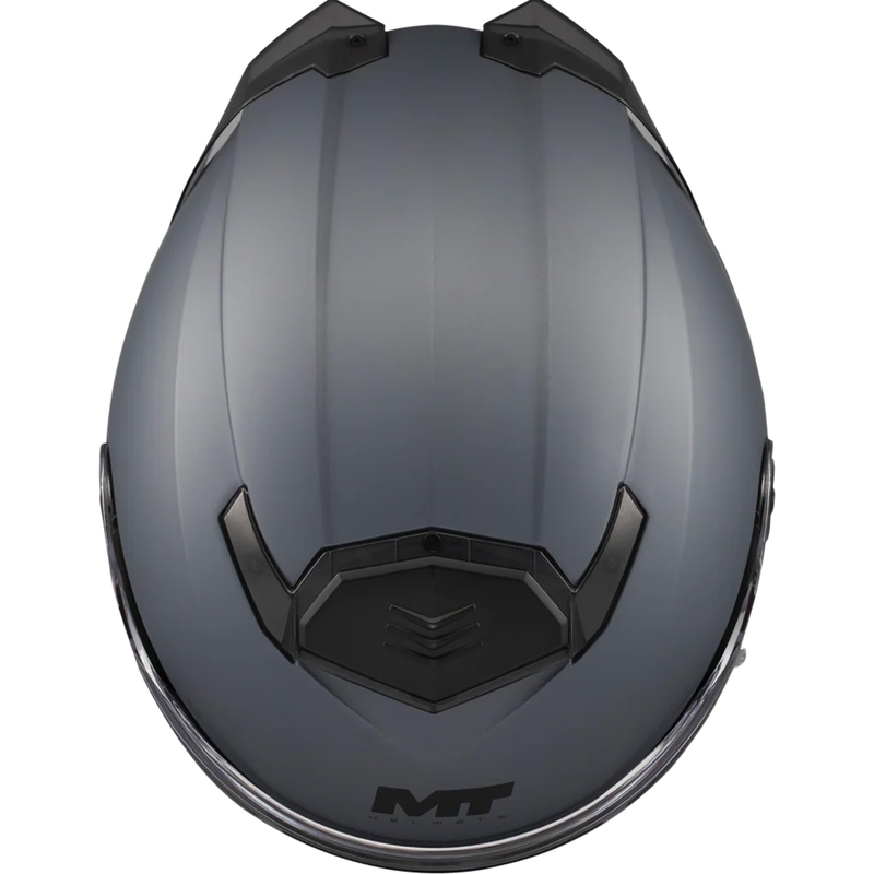 MT Atom 2 SV Pure A2 felnyitható motoros bukósisak matt szürke