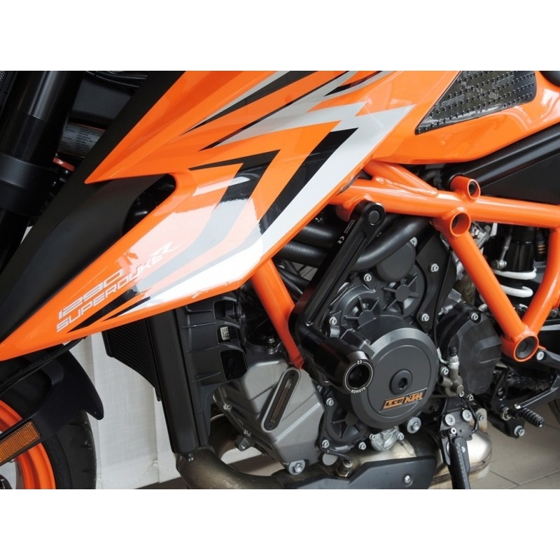 Crash protectors RDMOTO black polyamide