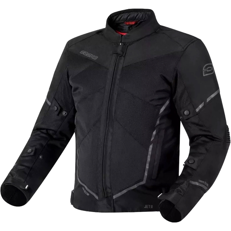 Ozone Jet II motoros kabát fekete kiárusítás