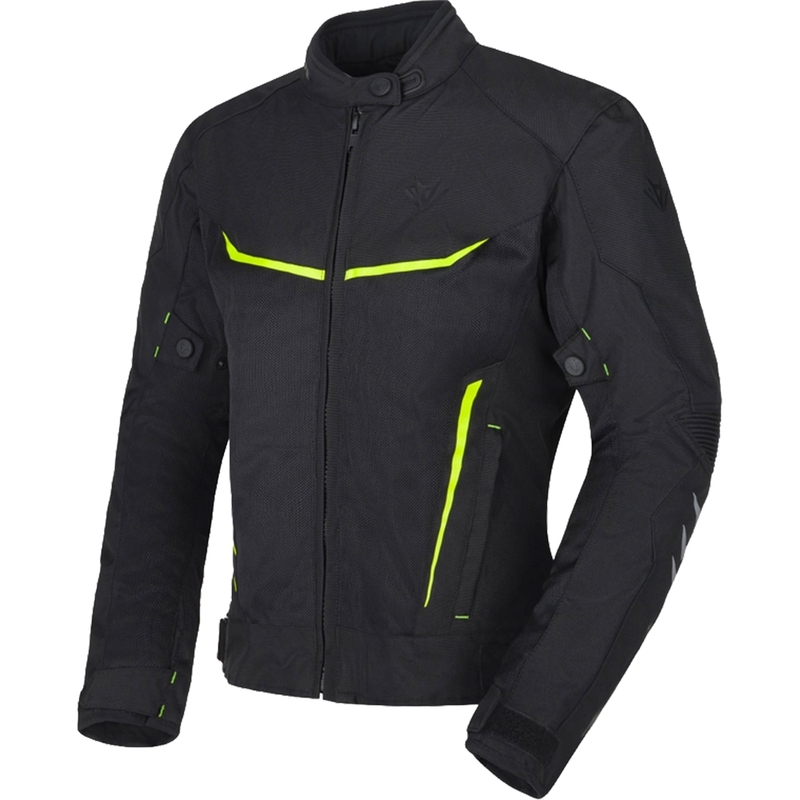 RSA Runway női motoros kabát fekete-fluo sárga