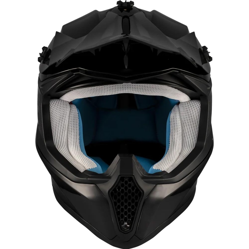 Motokrosová helma na motorku MT Falcon S Pure A1 matná černá