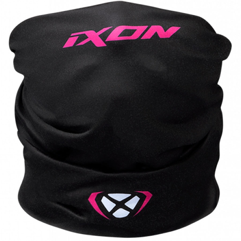 IXON Void multifunkcionális motoros nyakmelegítő fekete-fehér-rózsaszín