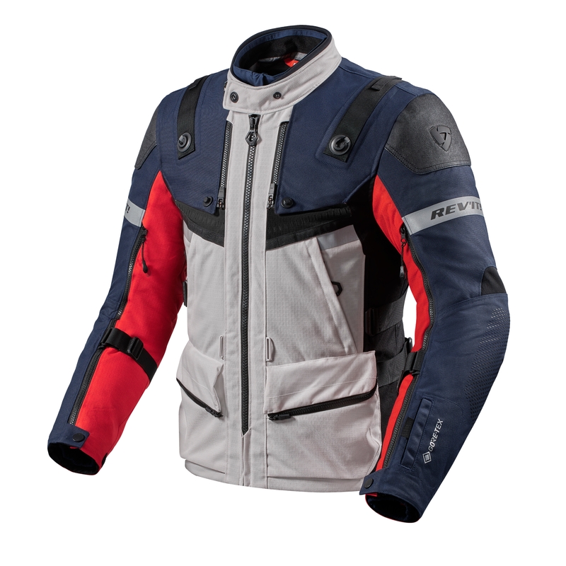 Revit Defender 3 GTX motoros dzseki piros-kék - II. minőség