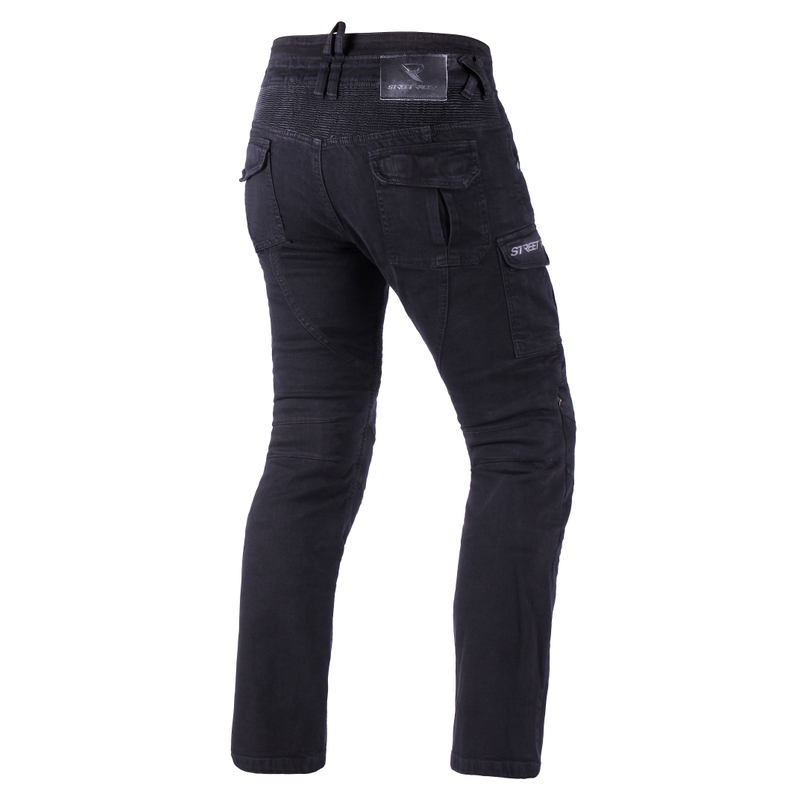 Street Racer Cargo CE motoros farmernadrág fekete 2  -  II.minőség - II. minőség