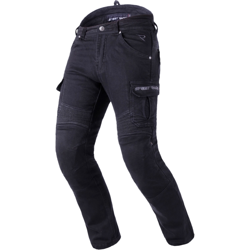 Street Racer Cargo CE motoros farmernadrág fekete 2  -  II.minőség - II. minőség
