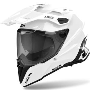 Enduro sisak Airoh Commander 2 Color fényes fehér