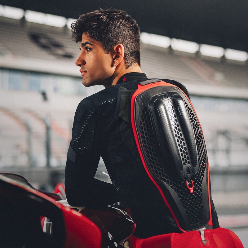 Alpinestars TECH-AIR®7X System légzsákmellény fekete-piros - II. minőség