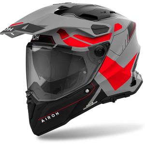 Airoh Commander 2 Reveal enduro bukósisak matt fluo-piros
