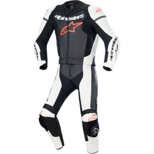 Alpinestars GP Force Lurv kétrészes bőroverál fehér-fekete-fluo piros