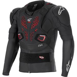 Alpinestars Bionic Pro 3 Plasma testvédő fekete-piros-fehér