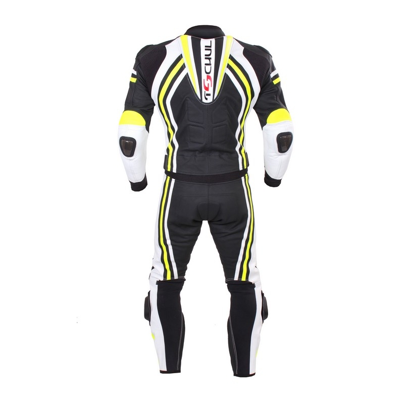 Férfi kabát Tschul 555 fekete-fehér-neon sárga kiárusítás