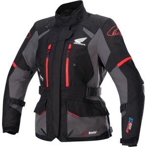 Alpinestars Stella Andes Drystar Honda női motoros kabát fekete-szürke