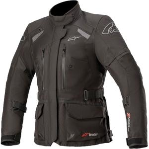 Női motoros kabát Alpinestars Stella Andes Drystar fekete-szürke