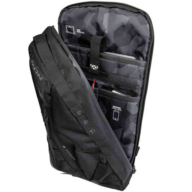 IXON V-Carrier 25 motoros hátizsák fekete