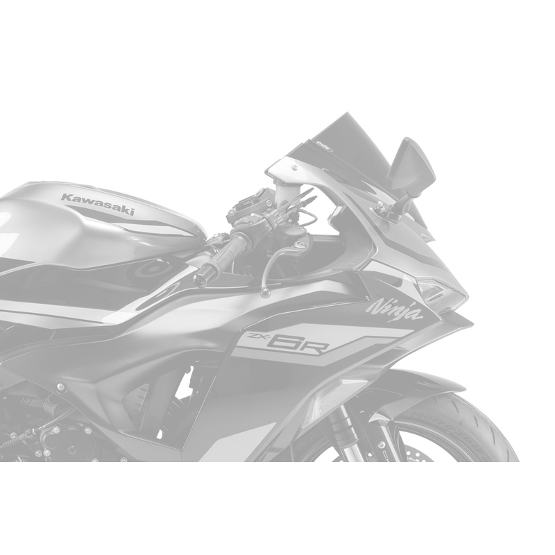 Windscreen PUIG Z-RACING kék részére KAWASAKI ZX-6R 636 Ninja (2013<) 2024-2025