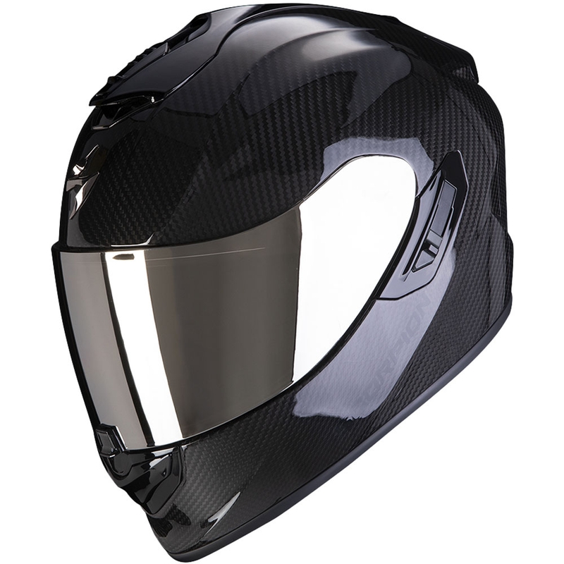 Scorpion EXO-1400 EVO II CARBON AIR SOLID zárt bukósisak fekete kiárusítás