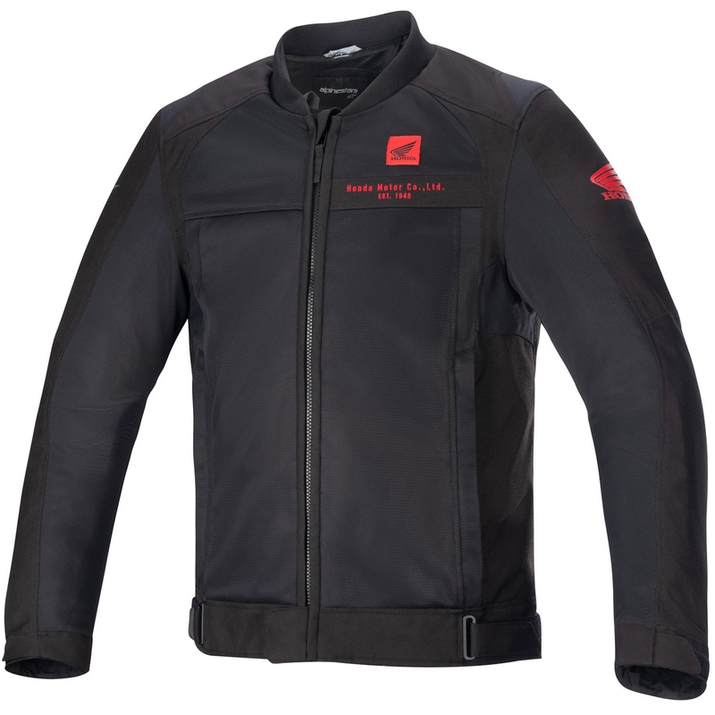Alpinestars Luc Air 2 Honda motoros kabát fekete-piros