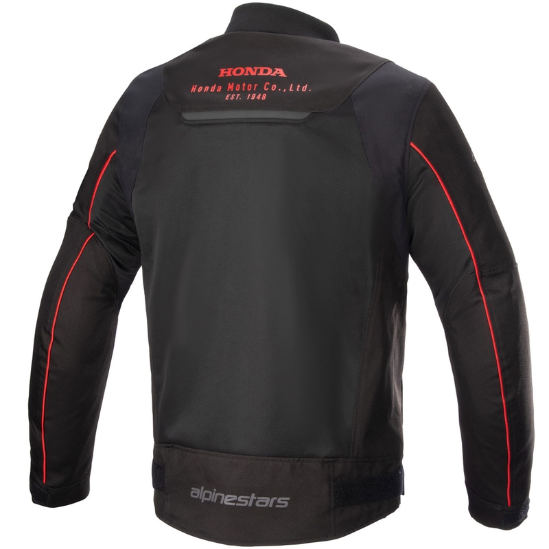 Alpinestars Luc Air 2 Honda motoros kabát fekete-piros