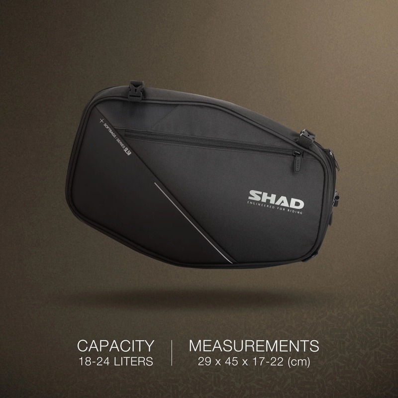 Bővíthető oldaltáska SHAD SL58