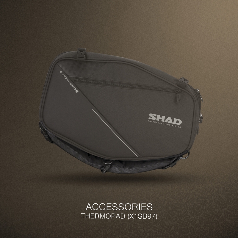Bővíthető oldaltáska SHAD SL58