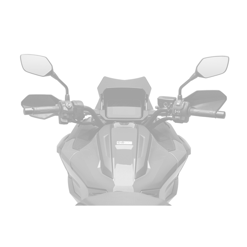 Windscreen PUIG SPORT fekete