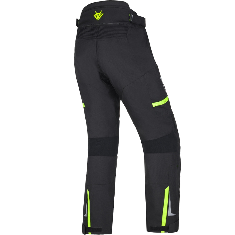 RSA EXO 2 motoros nadrág fekete-fluo sárga