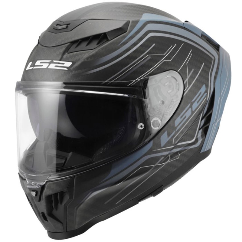 LS2 FF807 Dragon Subic zárt motoros bukósisak kék-petrol