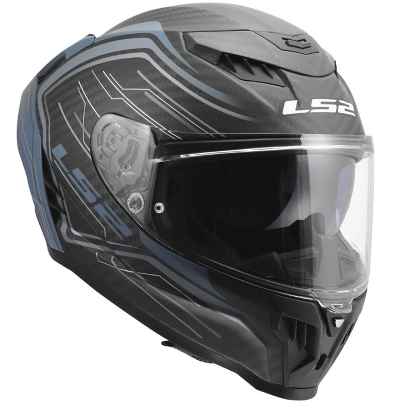 LS2 FF807 Dragon Subic zárt motoros bukósisak kék-petrol