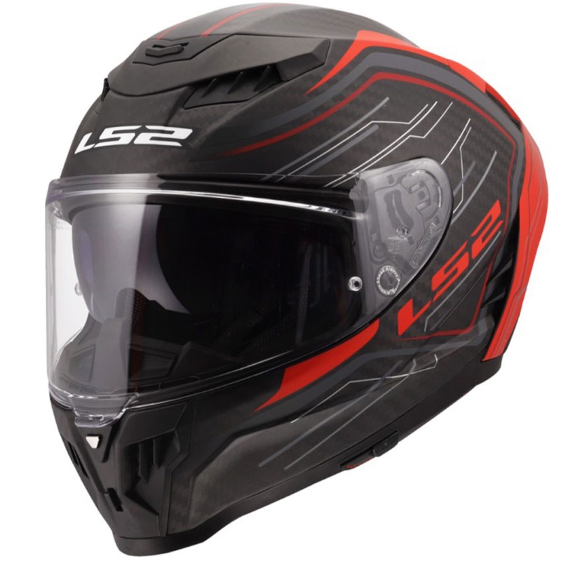 LS2 FF807 Dragon Subic zárt motoros bukósisak piros