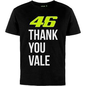 Gyermek póló VR46 Valentino Rossi "Thank you Vale" fekete
