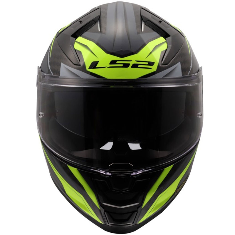 LS2 FF811 Vector II C Savage zárt motoros bukósisak fényes H-V sárga