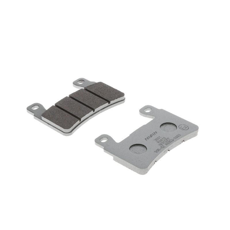 NISSIN fékbetét félmetál keverék 74.7x55.2x7.2 mm 2 darab