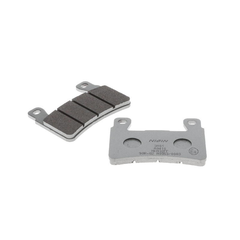NISSIN fékbetét félmetál keverék 74.7x55.2x7.2 mm 2 darab