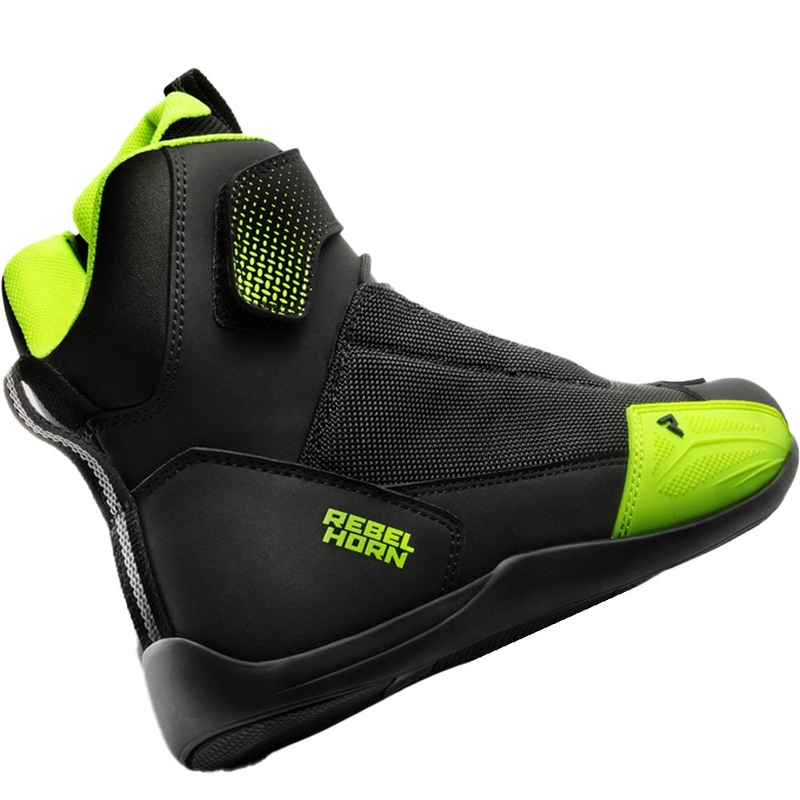 Rebelhorn Swift motoros cipő fekete-fluo sárga