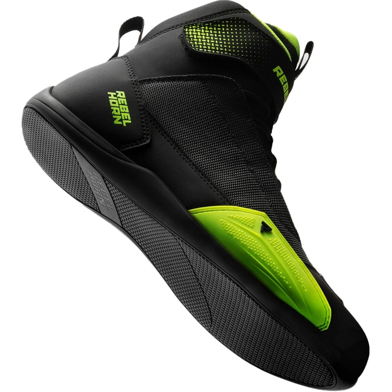 Rebelhorn Swift motoros cipő fekete-fluo sárga