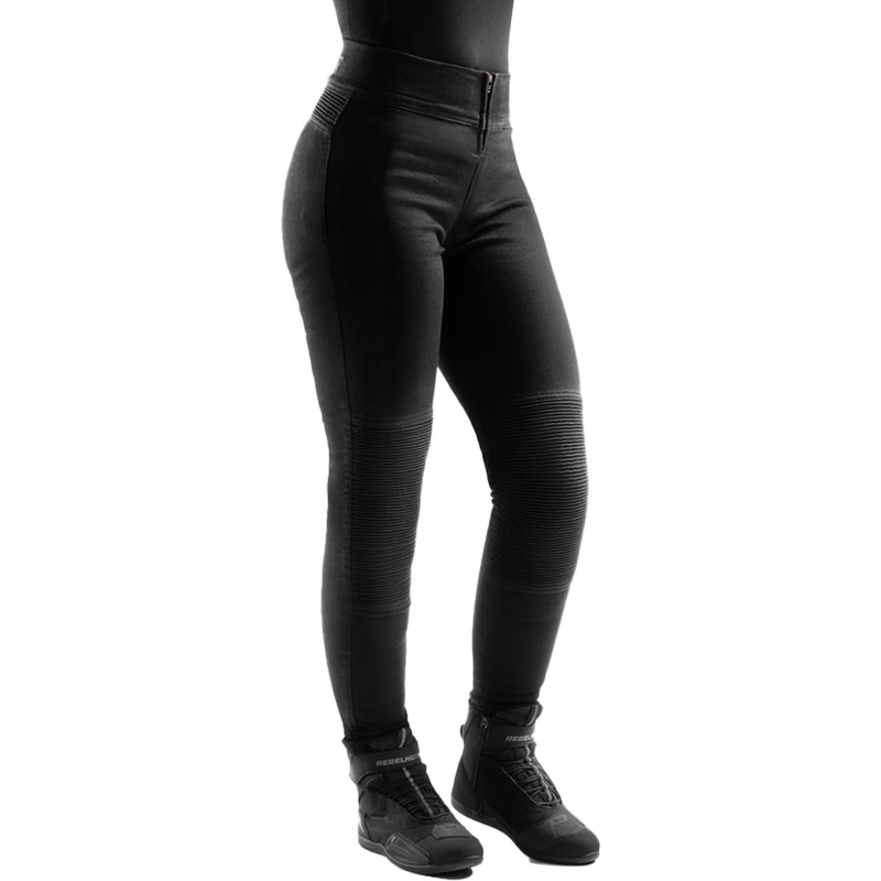 Rebelhorn Chica rövidített női motoros leggings fekete