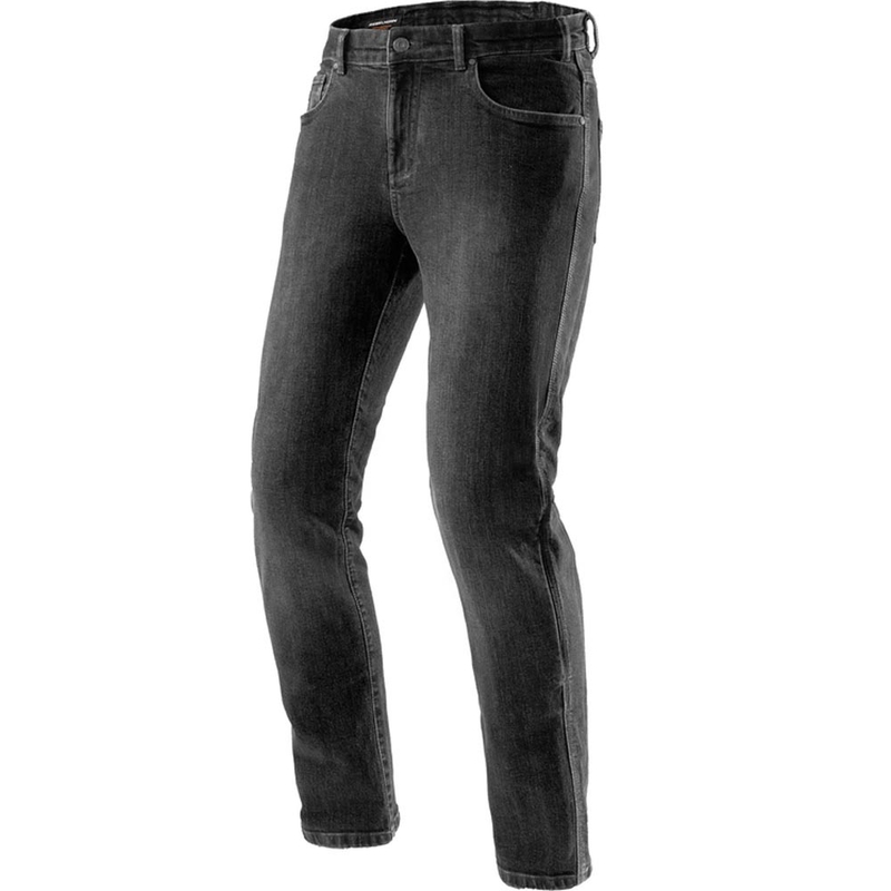Rebelhorn Classic Monolayer hosszabbított motoros farmer koptatott fekete