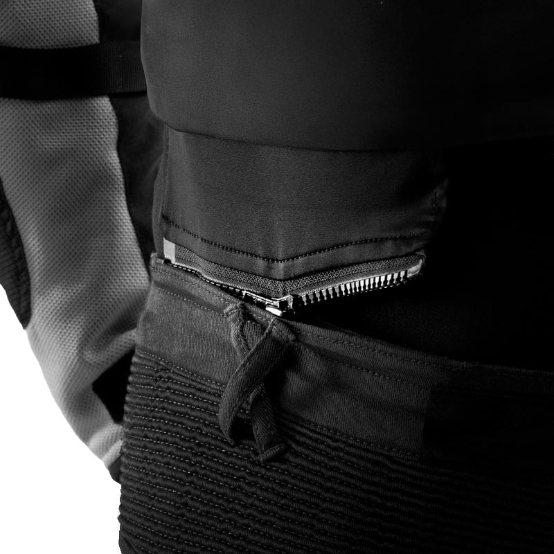 Rebelhorn Faster rövidített motoros farmer fekete