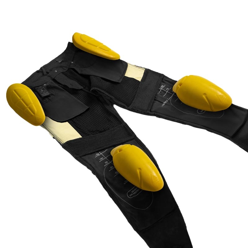 Rebelhorn Faster rövidített motoros farmer fekete