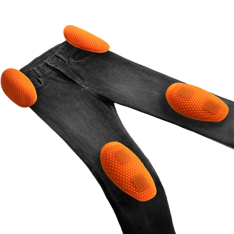 Rebelhorn Classic Monolayer női motoros farmer koptatott fekete