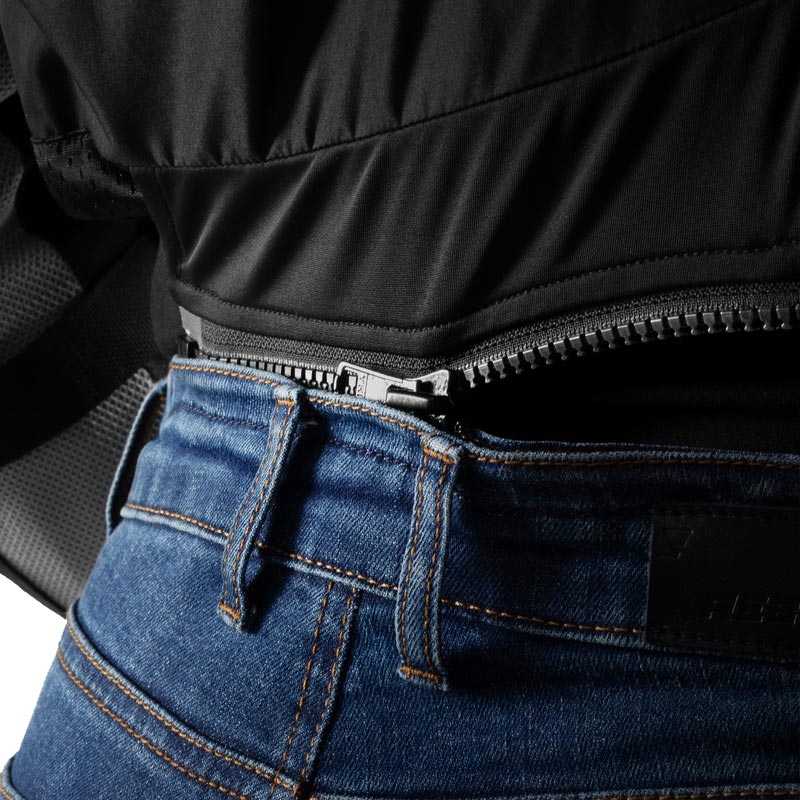 Rebelhorn Classic Monolayer női motoros farmer koptatott kék