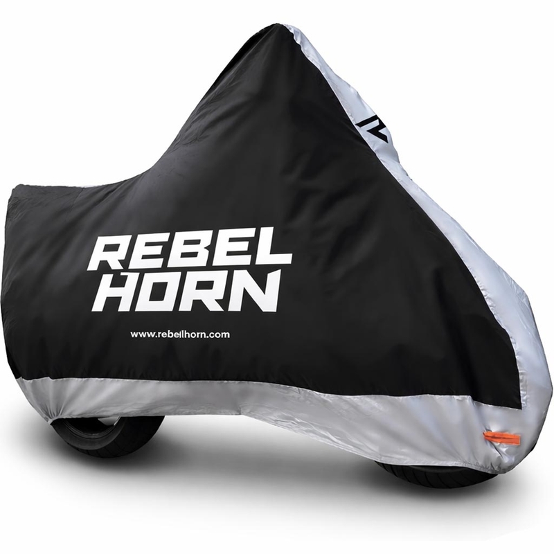 Rebelhorn Shelter motortakaró ponyva fekete-ezüst