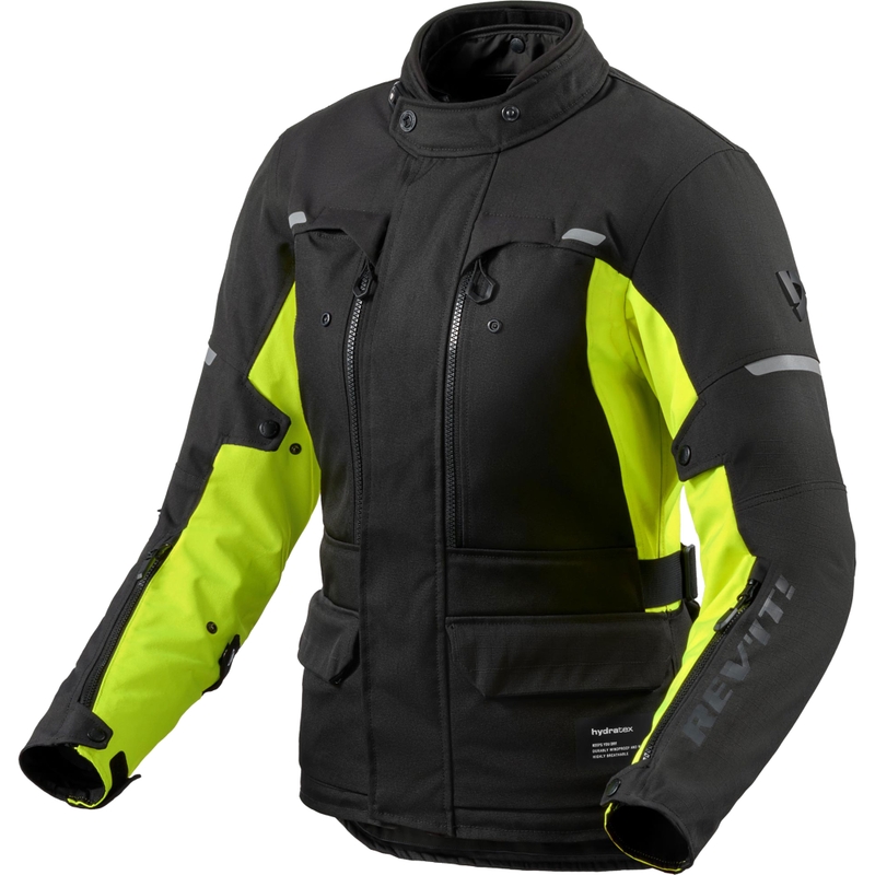 Revit Outback 5 H2O női motoros kabát fekete-fluo sárga