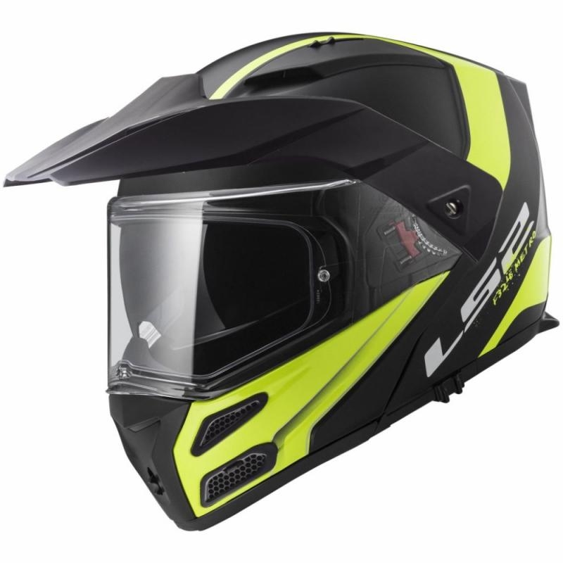 Billenő sisak LS2 FF324 Metro Rapid fekete-fluo sárga eladó kiárusítás