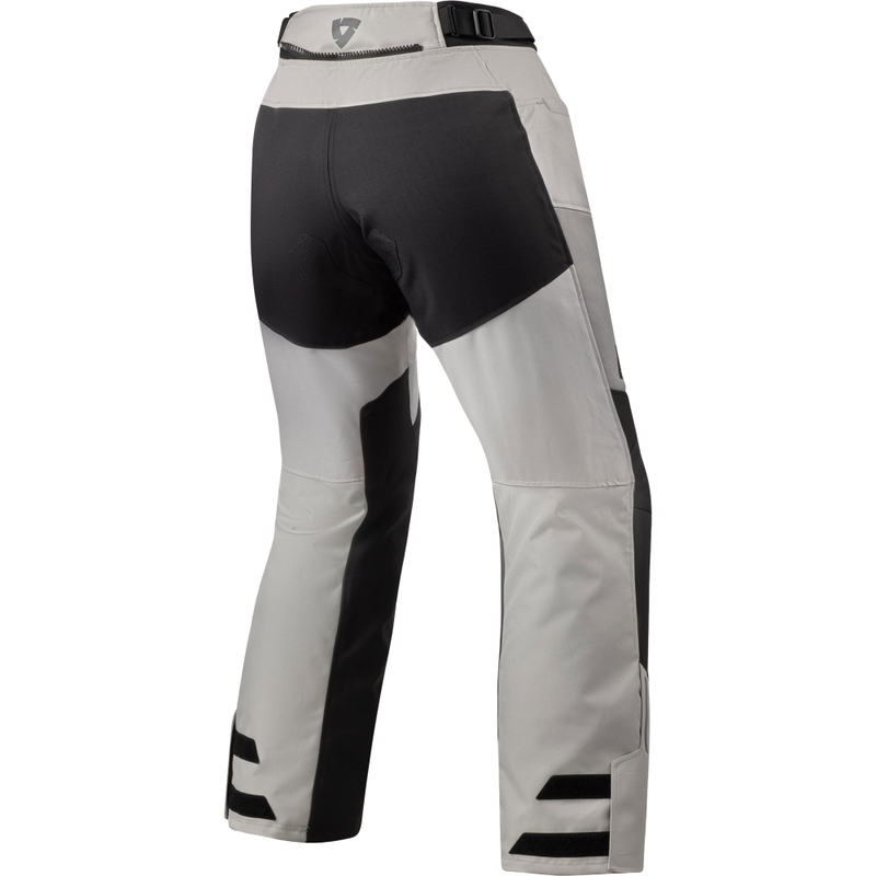 Dámské kalhoty na motorku Revit Outback 5 H2O stříbrno-černé