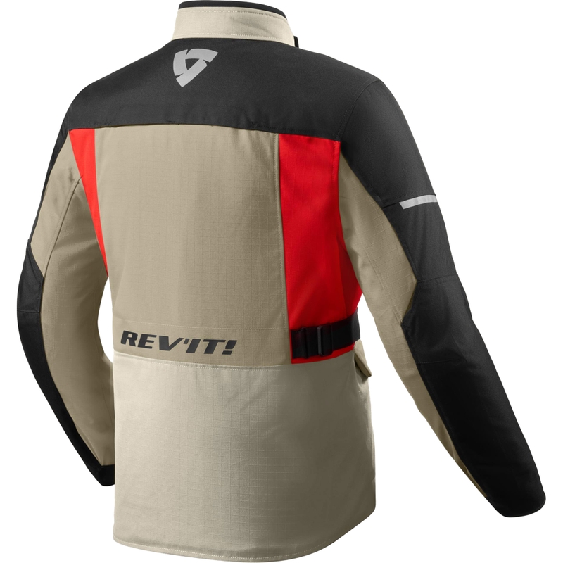 Revit Convergent H2O motoros kabát homokszínű-piros